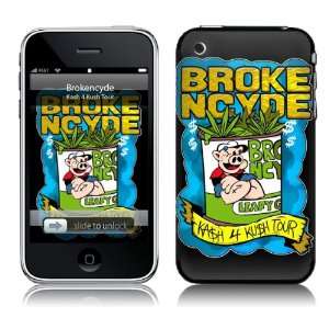   BROK50001 iPhone 2G 3G 3GS  Brokencyde  Kash 4 Kush Skin Electronics