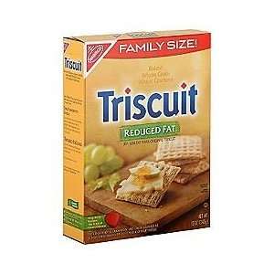 Triscuits   Reduced Fat   Family Size, 12 Oz. Box (Pack of 3)  