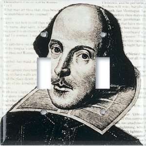 Switch Plate Cover Art Shakespeare Music Performing DBL 