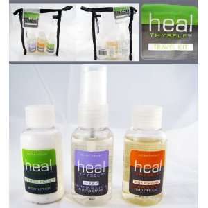   Heal Thyself Travel Kit Spray Lotion Gel 