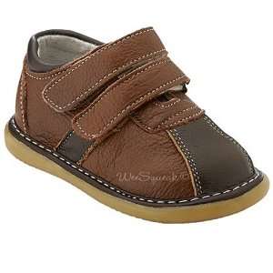   Squeak Baby Toddler Little Boys Brown Cross Design Shoes 3 12 Baby