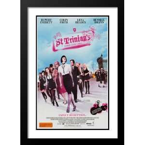  St. Trinians 20x26 Framed and Double Matted Movie Poster 