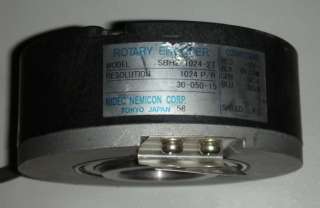 Codificador rotatorio SBH2 1024 2T 1024 P/R de NIDEC NEMICON