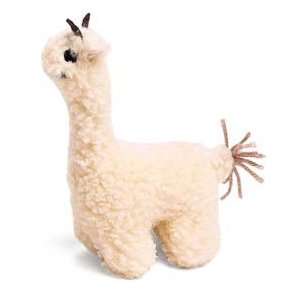  Fleecy Giraffe Dog Toy w/ Squeaker   Natural