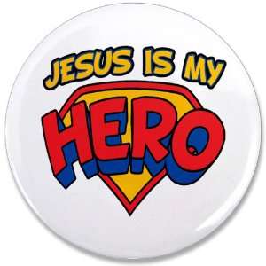  3.5 Button Jesus Is My Hero 