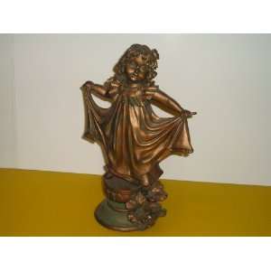   Reproduction Copper Girl (11 Tall X 7.5 Wide) 