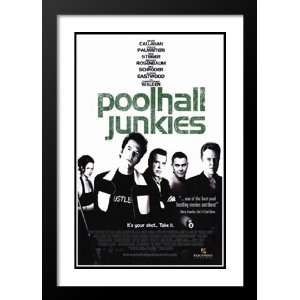 Poolhall Junkies 20x26 Framed and Double Matted Movie 
