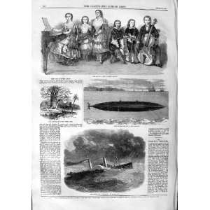  1859 BROUSIL FAMILY SUBMARINE BOAT RESOLUTE LIVERPOOL 