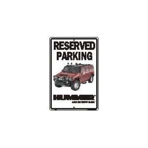  Hummer Metal Parking Sign Patio, Lawn & Garden