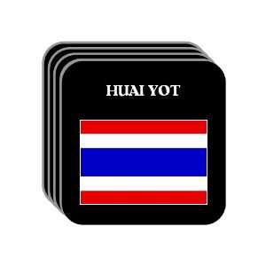  Thailand   HUAI YOT Set of 4 Mini Mousepad Coasters 