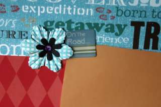 TRAVEL WORDS AND EMBELLISHMENTS