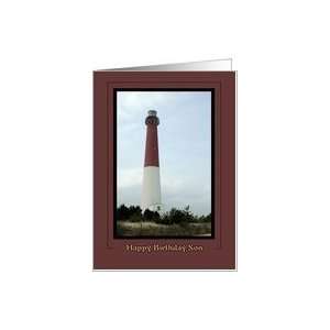  son birthday, Barnegat Lighthouse New Jersey Card Toys 