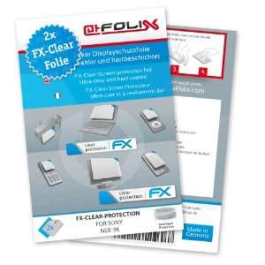  2 x atFoliX FX Clear Invisible screen protector for Sony NEX 3K 