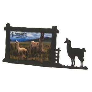  LLAMA FRAME 3X5 Horizontal Picture Frame