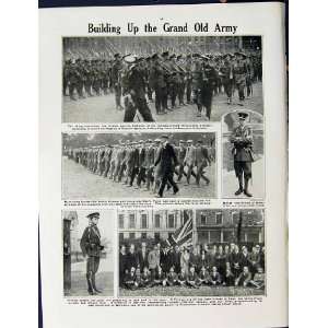 1915 WAR LORD KITCHENER SOLDIERS TRAINING KING SOHO