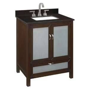  Schon SC80025R Large Single Basin Vanity with Undermount Sink 