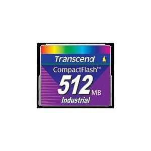  TRANSCEND, Transcend 512MB Industrial CompactFlash Card 