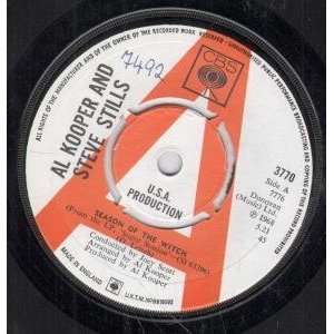   INCH (7 VINYL 45) UK CBS 1968 AL KOOPER AND STEVE STILLS Music