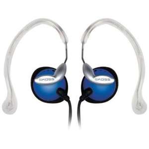  Koss Blue Clipper Lightweight Clip On Stereophone with In 