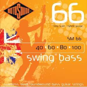  Rotosound SM66 Swing Bass 66 Stainless Steel Hybrid Bass 