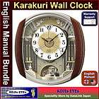   Karakuri Automaton Wall Clock Automata Wave Symphony 1 English Manual