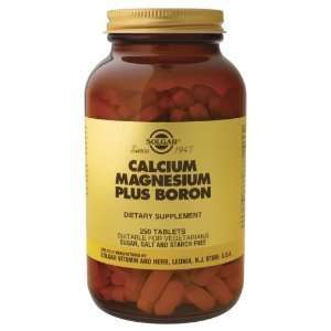  Calcium Magnesium Plus Boron 250 Tabs 3 Pack Health 