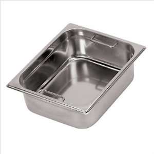 Paderno World Cuisine 14145 Hotel Pan with Internal Handles   1/2 in 