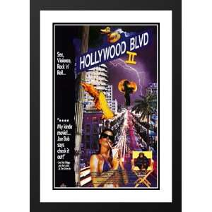 Hollywood Boulevard 2 32x45 Framed and Double Matted Movie Poster   A
