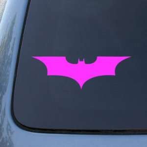 BATMAN BEGINS   Vinyl Decal Sticker #A1076  Vinyl Color Pink