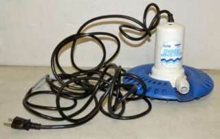 Rule 1800 GPH Marine Pool Cover Pump with 24 Foot Cord  