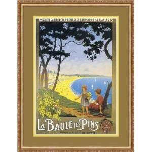  La Baule Les Pins by Cesbron   Framed Artwork