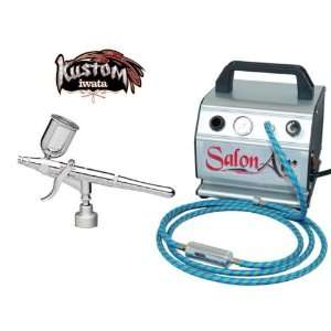  HP TR2 .5mm Trigger Airbrush with Compressor Model TC 60 