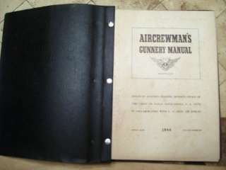 ORIG 1944 TBM,PB4Y 1,PB4Y 2,PBY GUNNERS FLIGHT MANUAL  