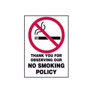   POLICY (W/GRAPHIC) Sign   10 x 7 .040 Aluminum