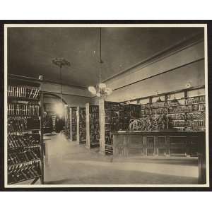   Bookstacks,Los Angeles Public Library,City Hall,c1905