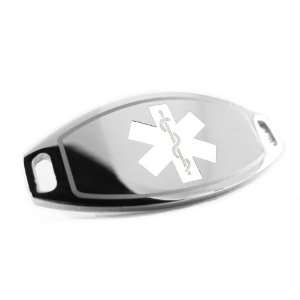  Pre Engraved   Alzheimers Medical Alert ID, Attachable to 