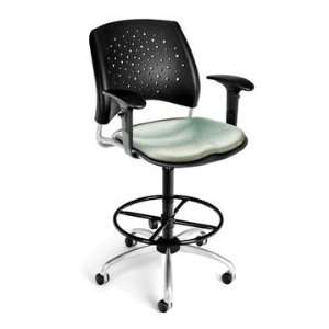  Elements Stars Swivel Chair & Stool (with Arms and 