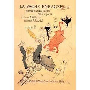  Henri de Toulouse Lautrec Vache Enragee (Roughing It 