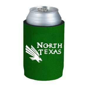  North Texas Mean Green Can Coozie