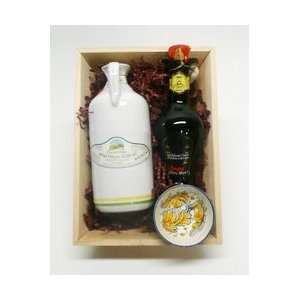   Gift Set with Ceramic Dipping Bowl  Grocery & Gourmet Food