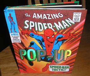 THE AMAZING SPIDERMAN POP UP BOOK  