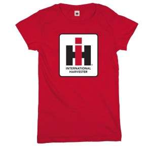  Red INTERNATIONAL HARVESTER Tractor Tshirt Size Small Med Large  