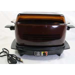  Vintage West Bend Slow Cooker Plus 5275 Crock Pot Type 6 