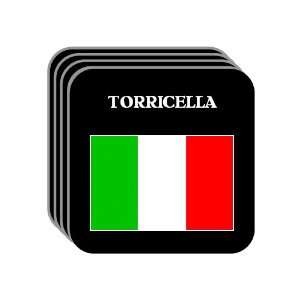  Italy   TORRICELLA Set of 4 Mini Mousepad Coasters 
