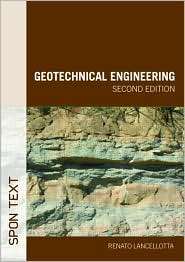 Geotechnical Engineering, (0415420040), Renato Lancellotta, Textbooks 