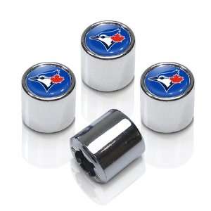 com MLB Toronto Blue Jays Chrome Auto Tire Stem Valve Caps, Official 