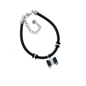  Blue Torah Scroll Black Charm Bracelet [Jewelry] Jewelry