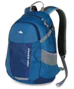 HIGH SIERRA TORSION STUDENT BACKPACK DAYPACK HIKING OUTDOOR BLUE NWT 