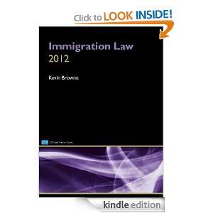 Immigration Law Kevin Browne  Kindle Store