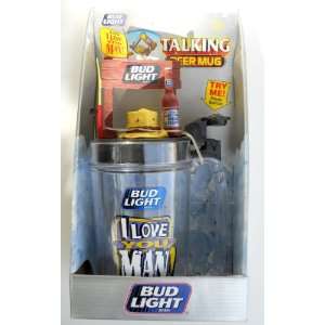 Bud Light Talking Beer Mug 